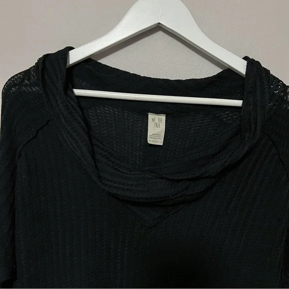 We The Free | Free People Cropped Thermal with Cowl Neck - Picture 4 of 7
